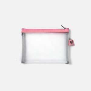 Petite pochette top transparente