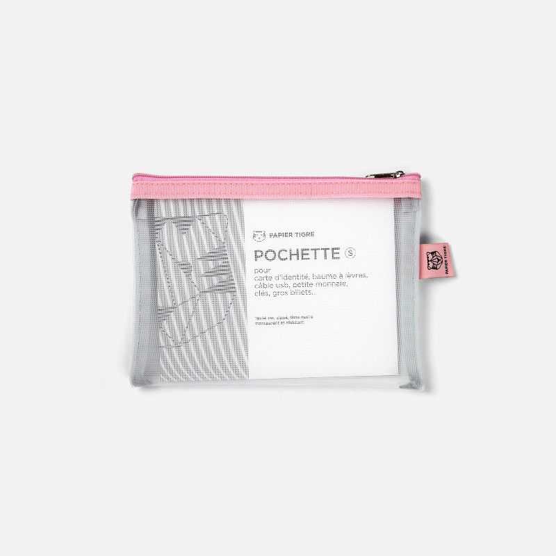 Petite pochette Mesh Papier Tigre