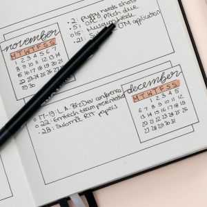 Carnet Bullet journal - Calissone