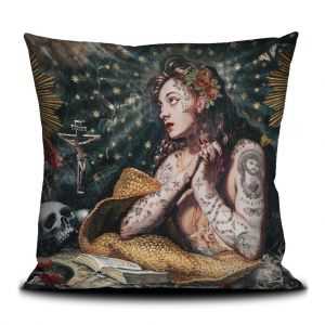 Coussin carré "Marie...