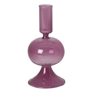 Bougeoir vintage violet